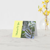 "DENKEN AN SIE", WEISSE BLUME/GELBE ZENTREN KARTE (Gelbe Blume)