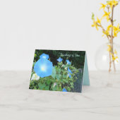 Denken an Sie… Winden Notecard Karte (Gelbe Blume)