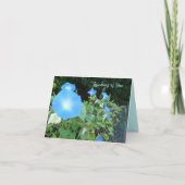 Denken an Sie… Winden Notecard Karte (Vorderseite)