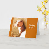 Denken an Sie Ziegen-Karte Karte (Gelbe Blume)