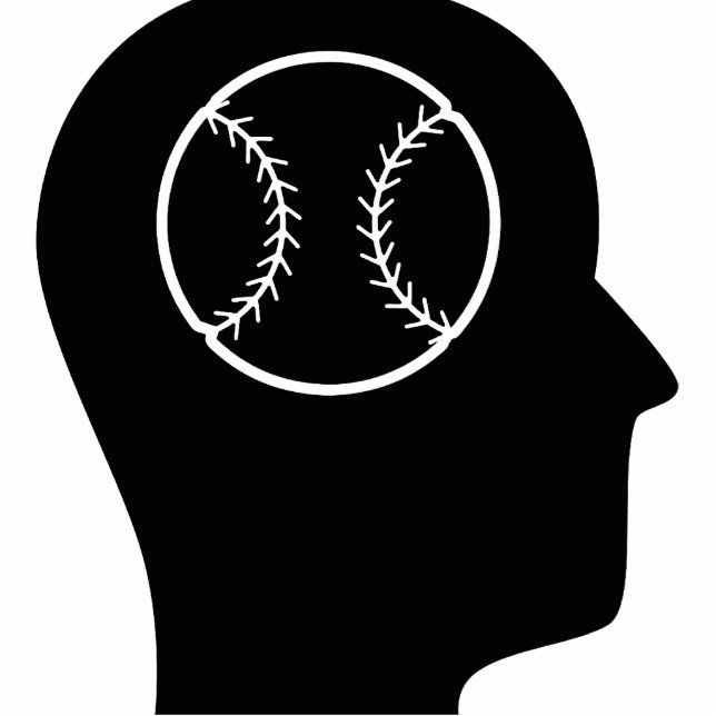 Denken an Softball Fotoskulptur Ornament (Vorne)