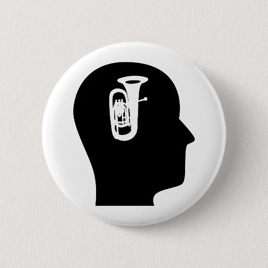 Denken an Tuba Button (Vorderseite)