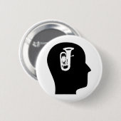 Denken an Tuba Button (Vorne & Hinten)
