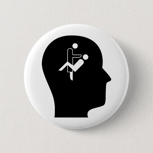 Denken an Zahnheilkunde Button (Vorderseite)