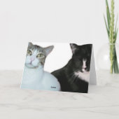 Denken außerhalb der Grußkarte Karte (Rückseite)