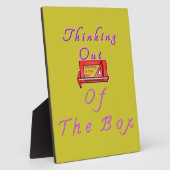 Denken außerhalb des Box-Designs Fotoplatte (Seite)