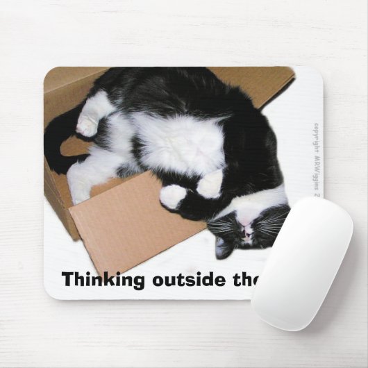 Denken außerhalb des Kasten mousepad (Mit Mouse)