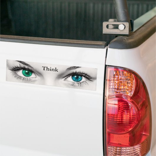 Denken - Autoaufkleber (Auf Lkw)