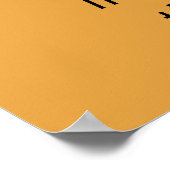 DENKEN - bevor Sie sprechen - Poster (Ecke)