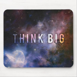DENKEN BIG - Raum und Universum Motivierend Mousepad