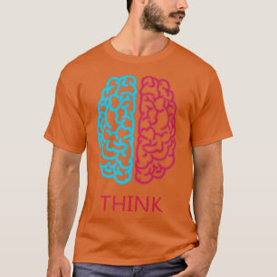 Denken Brain Science Art Neuroscience Neurologist T-Shirt