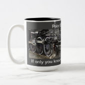 Denken-Cup Zweifarbige Tasse (Links)