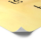 Denken_ Drucken Poster (Ecke)