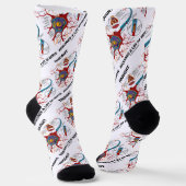 Denken erfordert eine Menge Nervenneuronensynapse Socken (Gewinkelt)