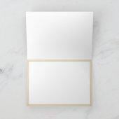 Denken - Feld der wild lebenden Blume Karte (Innenseite)