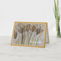 Denken - Feld der wild lebenden Blume