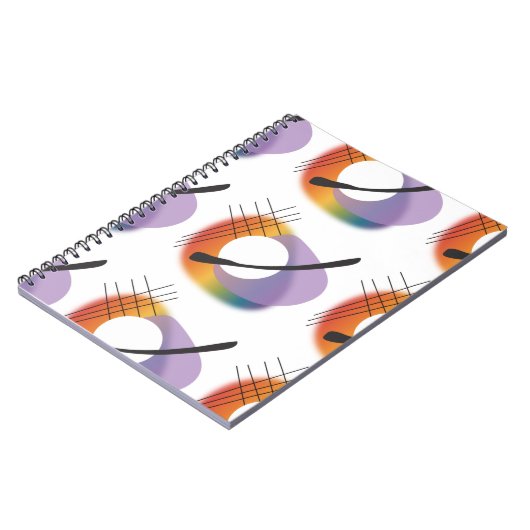 Denken Form Healing Spiral Notebook Notizblock (Linke Seite)
