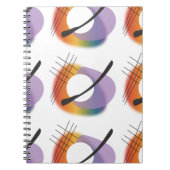 Denken Form Healing Spiral Notebook Notizblock (Vorderseite)