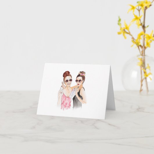 Denken, Freundschaft Karte (Gelbe Blume)