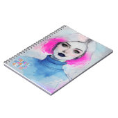 Denken - Gewollt - holen | Notebook-Journal Notizblock (Linke Seite)