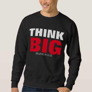 DENKEN GROSSES T-SHIRT SWEATSHIRT