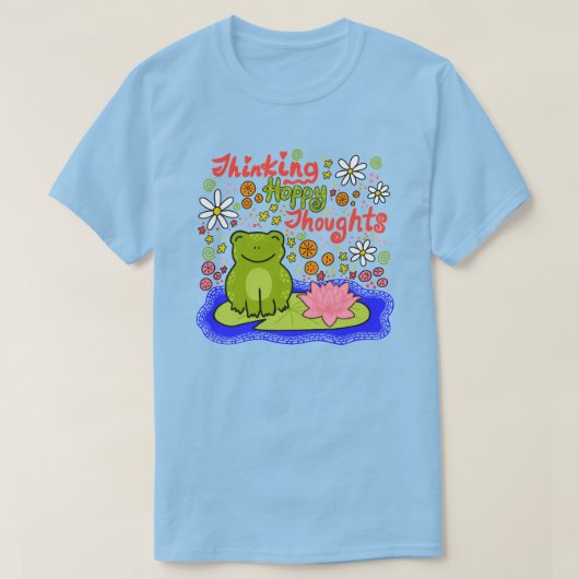 Denken Hoppy Gedanken T-Shirt (Design vorne)