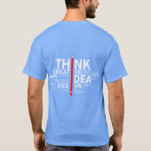 Denken ・ Idee ・ Design Stift T-Shirt (Rückseite)