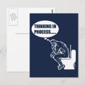 Denken im Prozess Postkarte (Vorne/Hinten)