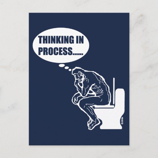 Denken im Prozess Postkarte (Vorderseite)