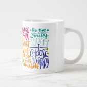 Denken - Jumbo-Tasse (Rechts)