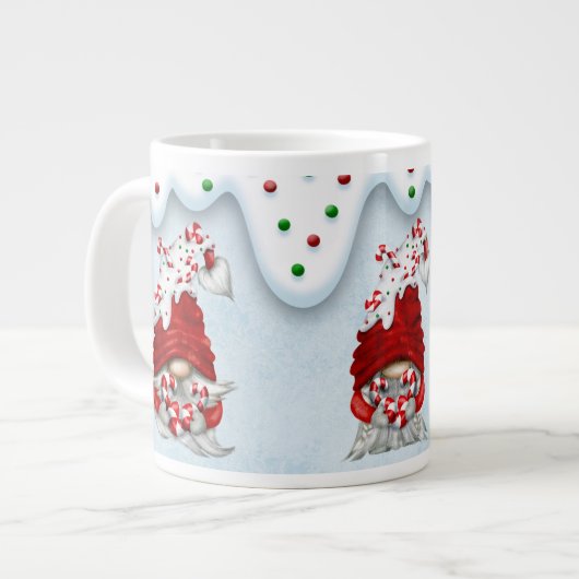 Denken - Jumbo-Tasse (Vorderseite Links)
