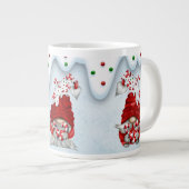 Denken - Jumbo-Tasse (Vorderseite Rechts)