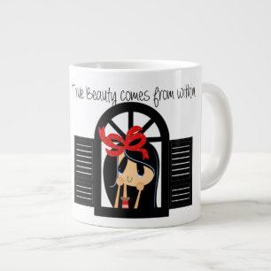 Denken - Jumbo-Tasse