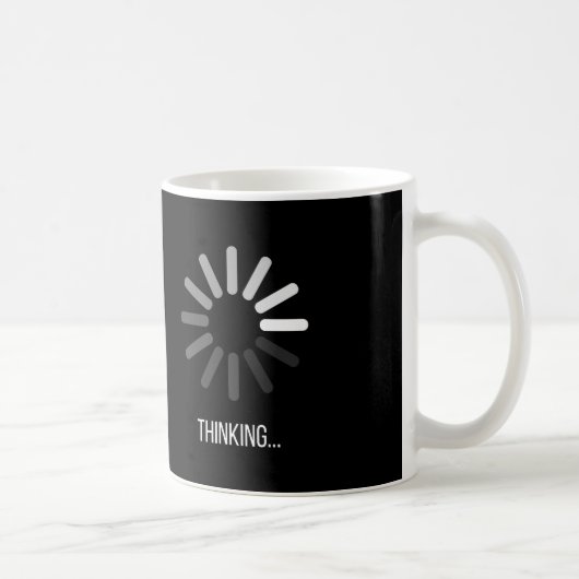 Denken Kaffeetasse (Rechts)