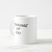 Denken Kaffeetasse (Vorderseite Links)