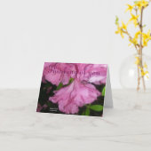 Denken Karte (Gelbe Blume)