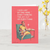 Denken Karte (Gelbe Blume)