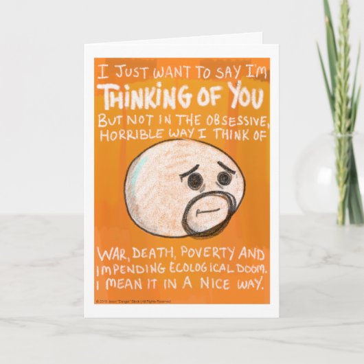 Denken Karte (Vorderseite)