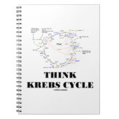 Denken Krebs Zykluszähigkeitszyklus - TCAC Notizblock (Vorderseite)