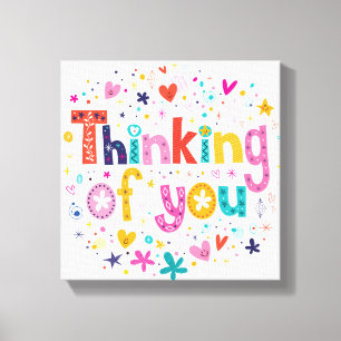 Denken Leinwanddruck