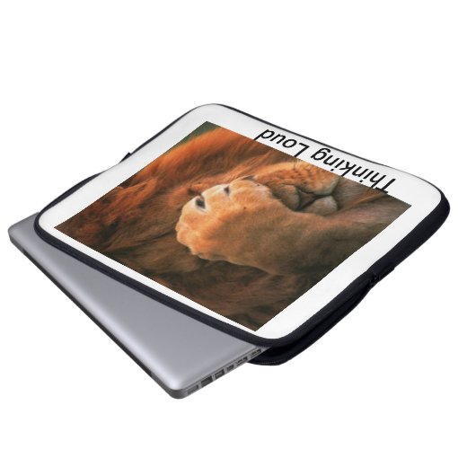 Denken Loud Electronics Bag Laptopschutzhülle (Vorne Knopf)