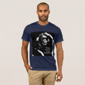 Denken Monkey Shakespeare Zitat Pop Kunst Männer T-Shirt (Vorne ganz)