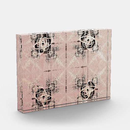 Denken Pastel Drehungen Akrylblock Fotoblock (Links)