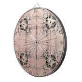 Denken Pastel Drehungen Dart Board Dartscheibe (Vorderseite rechts)