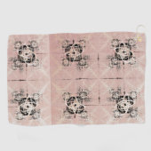 Denken Pastel Drehungen Golf Handtuch (Horizontal)