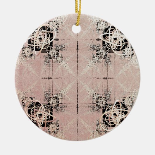 Denken Pastel Drehungen Keramik Dekoration (Vorne)