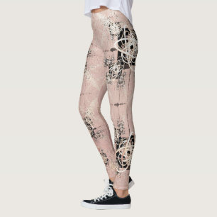 Denken Pastel Drehungen Leggings
