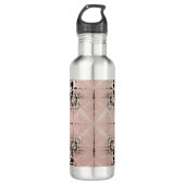 Denken Pastel Drehungen Wasser Flasche Edelstahlflasche (Vorderseite)