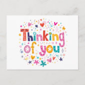 Denken Postkarte (Vorderseite)