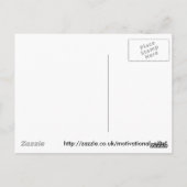 Denken Postkarte (Rückseite)